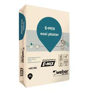 easi plaster grey e mix 40kg